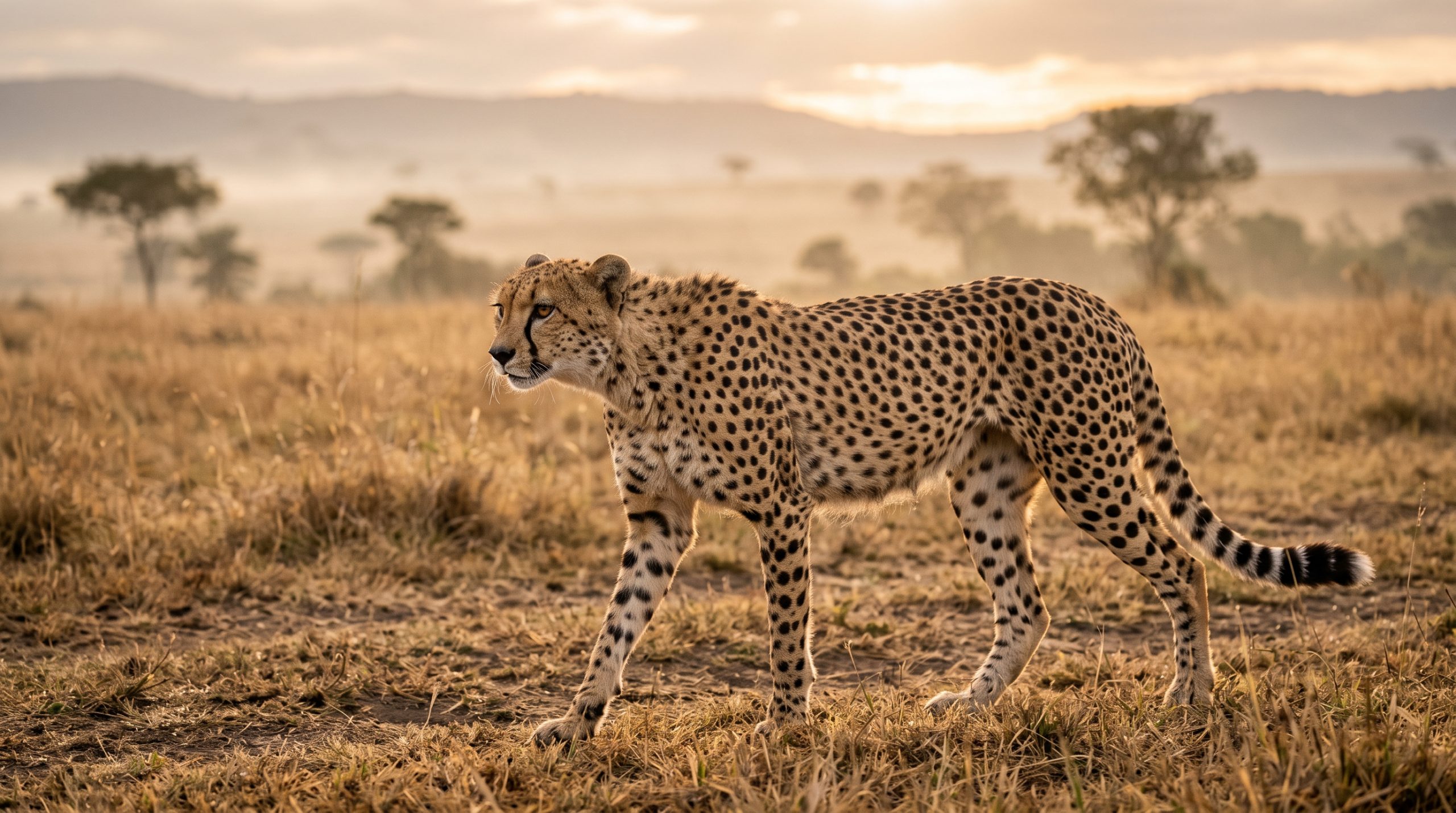 Guépard d'Afrique : élégance sauvage et place de choix dans votre garde-robe